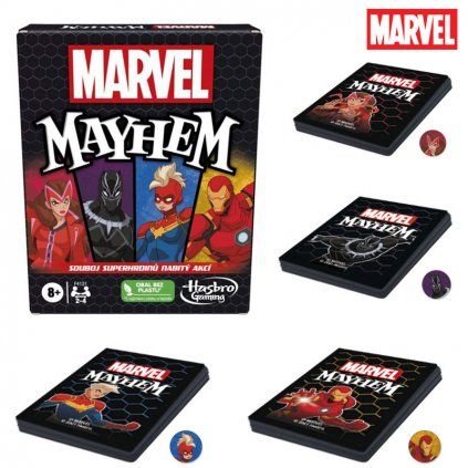 Karetní hra Marvel Mayhem (3019)