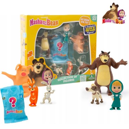 máša a medvěd figurky 1