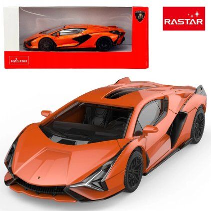 rastar lamborghini sián oranžové 1
