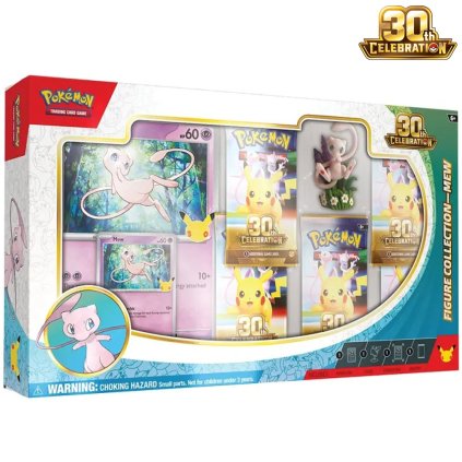 pokémon 30th celebrations premium figure collection mew 1
