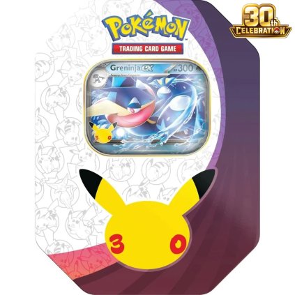pokémon 30th celebrations tin greninja 1