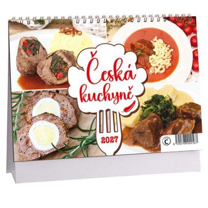 Stolní kalendář Česká kuchyně 2027 (0854)