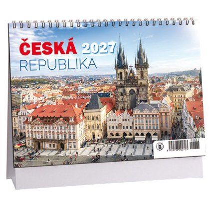 Stolní kalendář Česká republika 2027 (0884)
