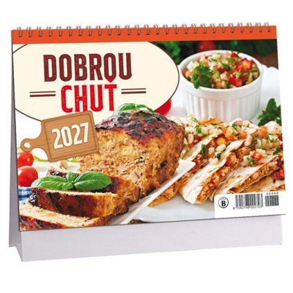 Stolní kalendář Dobrou chuť 2027 (0888)
