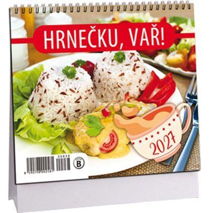 Stolní kalendář mini Hrnečku, vař 2027 (0838)